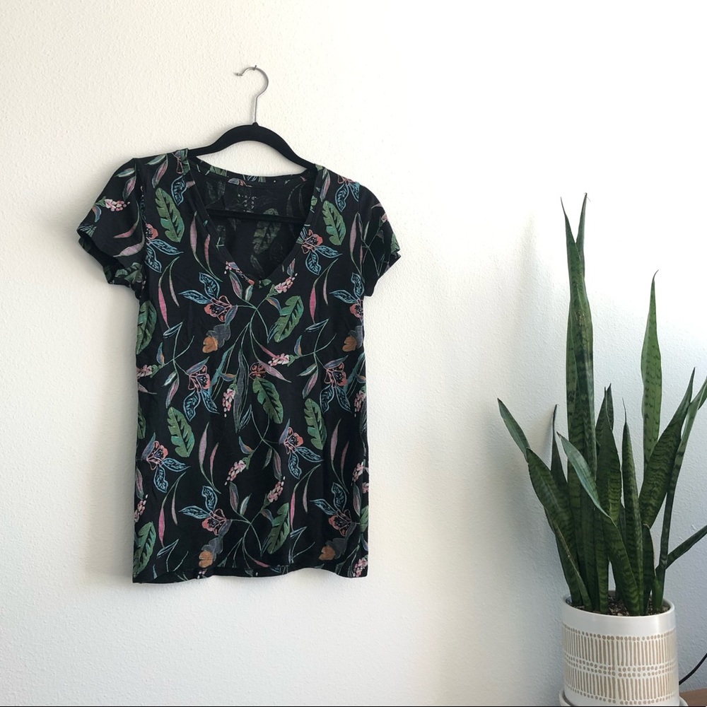 A New Day tropical floral tshirt